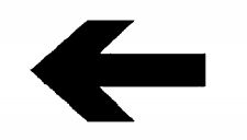 圖B.3  疏散方向指示標誌